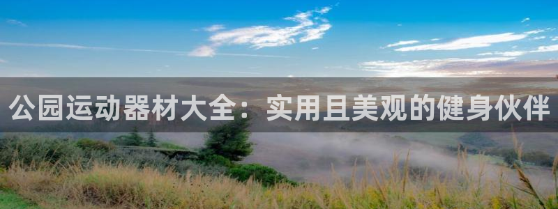 凯捷体育招商电话：公园运动器材大全：实用且美观的健身伙伴