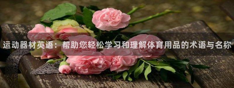 注册凯捷体育：运动器材英语：帮助您轻松学习和理解体育