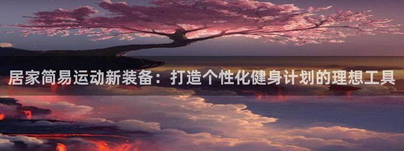 意昂平台体育：居家简易运动新装备：打造个性化健身计划的理想工