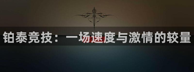 凯捷体育集团logo：铂泰竞技：一场速度与激情的较量