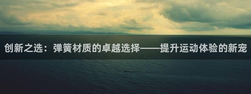 凯捷体育平台：创新之选：弹簧材质的卓越选择——提升运