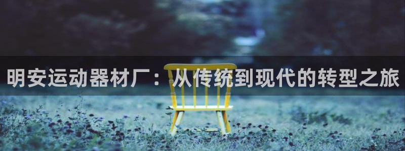 凯捷体育娱乐平台：明安运动器材厂：从传统到现代的转型之旅
