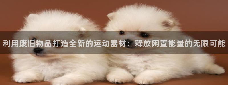 凯捷体育娱乐：利用废旧物品打造全新的运动器材：释放闲