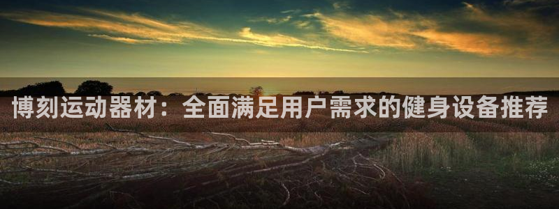 凯捷体育联系电话：博刻运动器材：全面满足用户需求的健身设备推